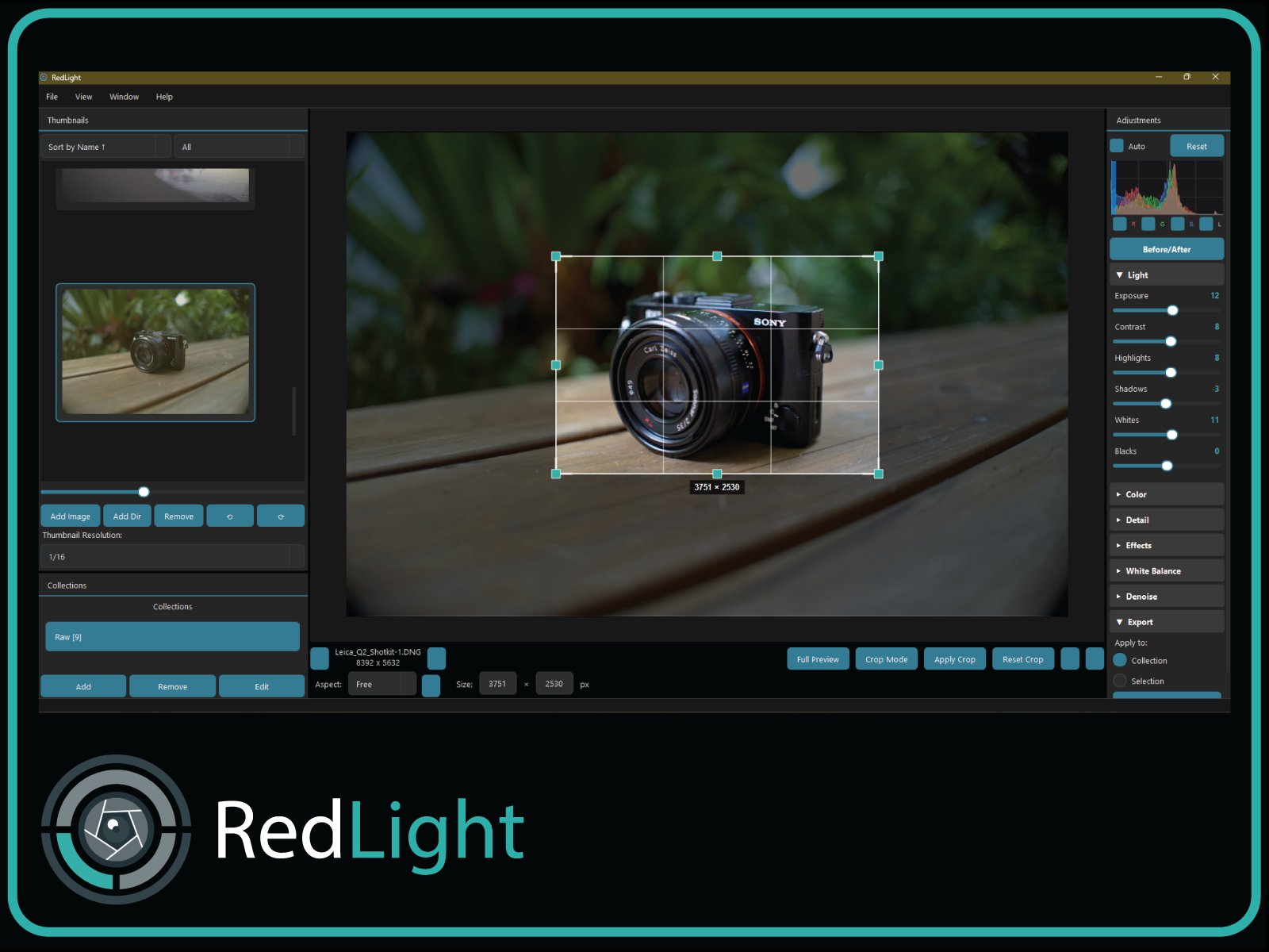 RedLight batch editing